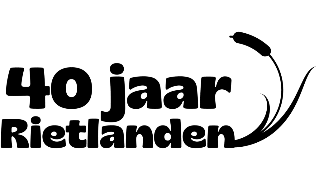 Logo 40 jaar Rietlanden